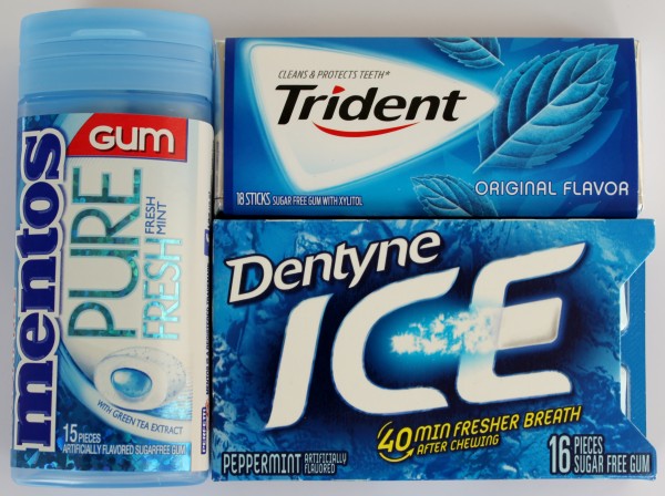 sugarfree chewing gum options